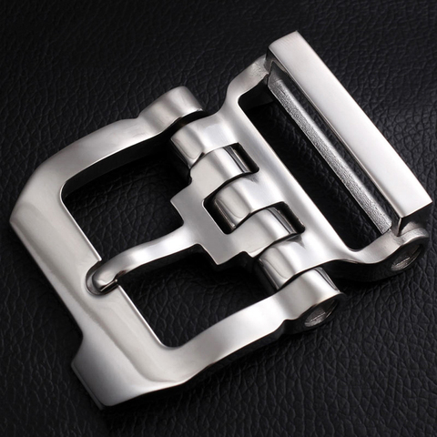 Stainless steel 40mm inner width man leather craft tactical belt buckle hardware accessories ► Photo 1/3