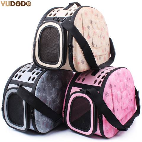 3 Colors EVA Foldable Pet Carriers Bags For Small Dogs Singles Portable Breathable Transport Box Cat Puppy Dog Travel Handbag ► Photo 1/1