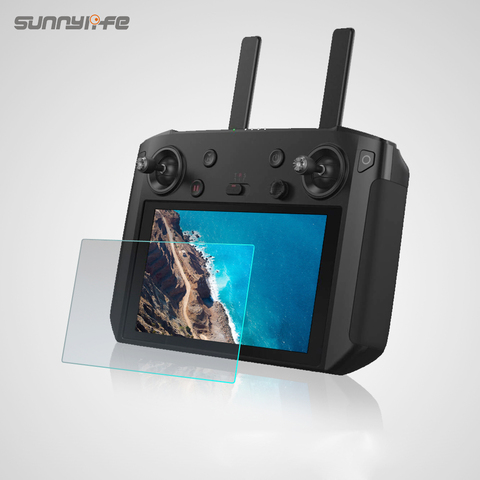 Sunnylife 5.5in Screen Protective Film Tempered Glass Film for DJI Smart Controller MAVIC 2 PRO & ZOOM Drone Protectors ► Photo 1/6