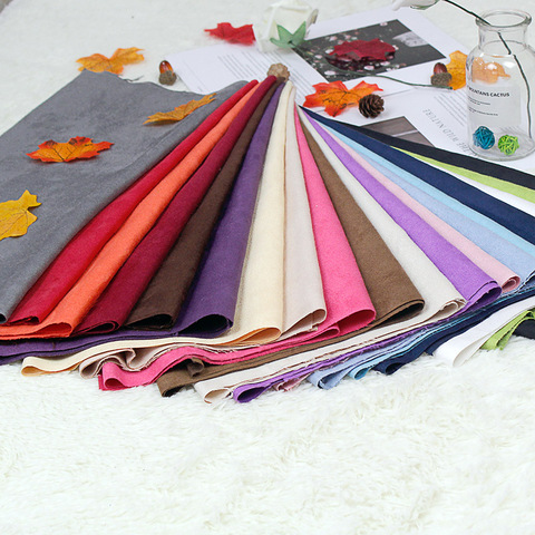 150x100CM Suede Fabric Plain Dyed Solid Color For Making Cushion Cover Table Cloth Sofa Cover Curtain Shoes Bag Diy Doys ► Photo 1/6