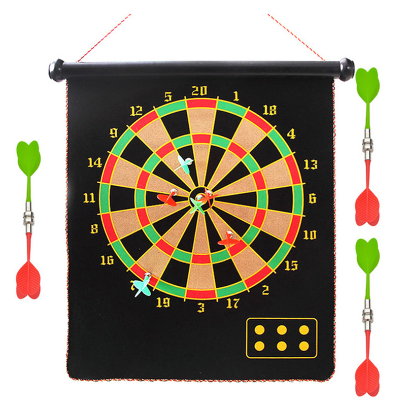 12/15/17 Inches Magnetic Dart Board Darts Suit Double Sided Flocking  Dartboards Darts Plate of Safety Dart Safety Game Board Toy - Price history  & Review, AliExpress Seller - Sporting Zone Store