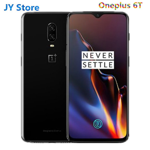 Global Rom New Oneplus 6T 6t  Snapdragon 845 Cellphone 4G LTE 6.41'' NFC 3700mAh  20MP+16MP  Android 9.0 One Plus 6t phone ► Photo 1/4