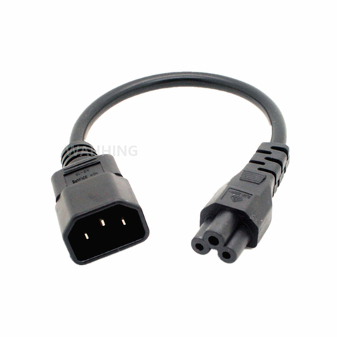 Universal Power Adapter IEC 320 C14 to C5 Adapter Converter C5 to C14 AC Power Cable 3 Pin IEC320 C14 Connector HY1516 ► Photo 1/2