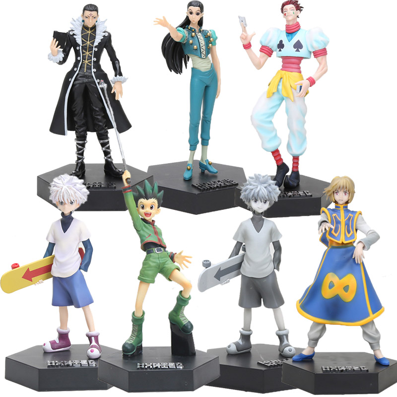 Hunter x Hunter Figures - Anime Hunter x Hunter Figure Killua Zoldyck Gon  Freecss Kurapika Hisoka Kulolo Lushilufelu Figurine AL2707