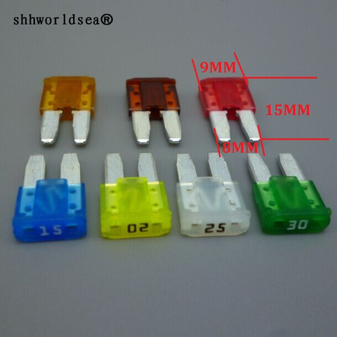 shhworldsea 5pcs Micro2 ATR Automotive Fuses Assorted 5A 7.5A 10A 15A 20A 25A 30A Set Pak for New ford/fox /mondeo /Dodg ► Photo 1/1