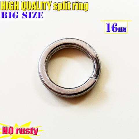 2022 new fishing split rings high quality not rusty stainless steel polishing technology 200pcs/lot ► Photo 1/6