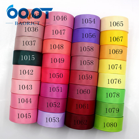 OOOT BAORJCT 181014-L25mm-3,25mm 10yards Solid Color Ribbons Thermal transfer Printed grosgrain,DIY Clothing handmade materials ► Photo 1/1