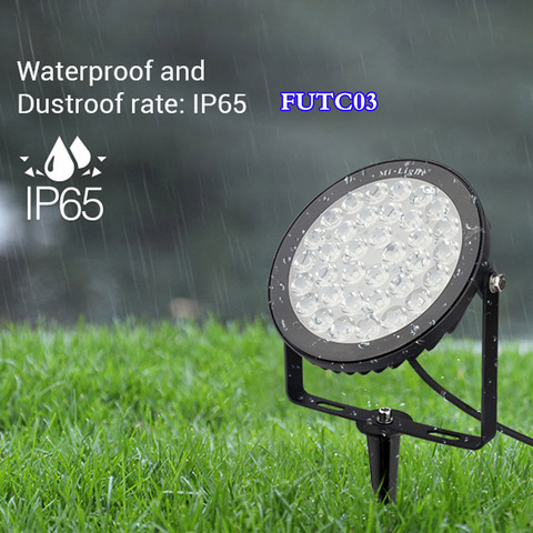 NEW milight 15W RGB+CCT LED Garden Lamp outdoor Spot light waterproof smart Lawn light 220V can remote or Mobile phone control ► Photo 1/1