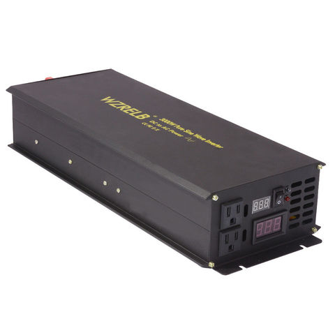 3000W Pure Sine Wave Solar Inverter 12V to 220V Wind Generator Inverter Welding Machine Power Supply 24V/48V DC to 120V/240V AC ► Photo 1/1