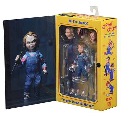 NECA Childs Play Good Guys Ultimate Chucky PVC Action Figure Collectible Model Toy 4