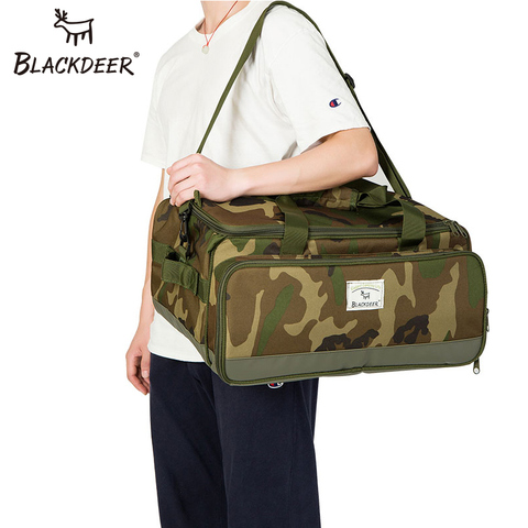BLACKDEER Camping Travel Portable Separated Storage Bags Carry On Luggage Camouflage Bags Cookware Tote Large Weekend Bag ► Photo 1/6