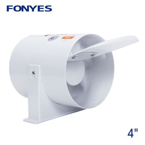 4 inch inline duct fan pipe extractor exhaust fan mini ventilation fan for ceiling bathroom kitchen toilet ventilator 100mm 220V ► Photo 1/5