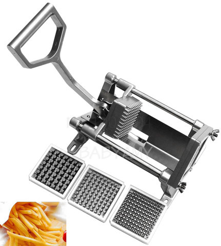 Commercial Manual French Fries Cutter Potato Chips Vegetables Cutting  Machine