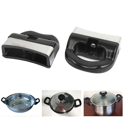 2Pcs Cooking Pot Handles for Pans Pressure Cooker Steamer Bakelite