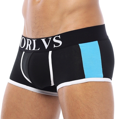 ORLVS Brand Men Boxer Men Underwear New Cotton U Pouch Sexy Underpants Cueca Cotton Pants Trunks Boxer shorts Male Panties ► Photo 1/6