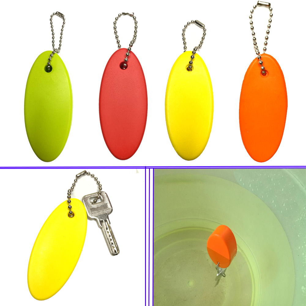 Buoyant Key Ring Tube Float Keychain For Surfing Kayak Swimming Water SportsUBW 