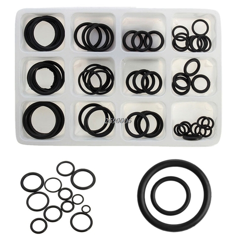50Pcs Rubber O-Ring Assorted Sizes Kit For Plumbing Tap Seal Sink Seal Thread ► Photo 1/5