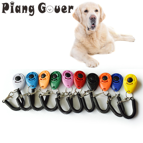 2Pcs Dog Clicker Toys Pet Tranining Clickers Obedience Dog Cat Training Trainer ► Photo 1/6