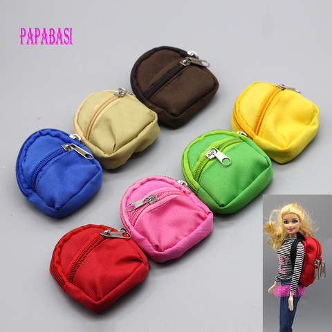 1PCS Dolls Bag Accessories backpack For Barbies Doll For BJD 1/6 blyth doll Best Gift ► Photo 1/5