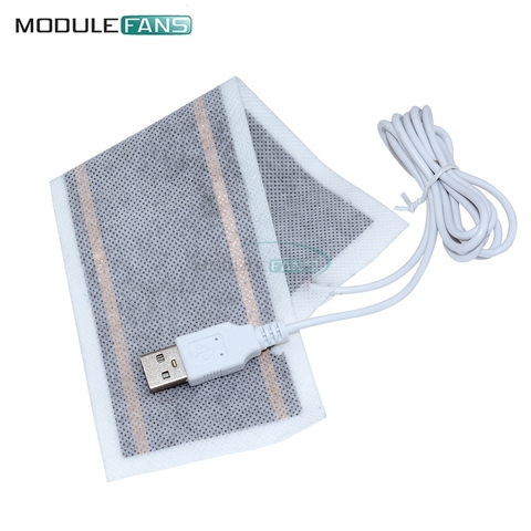 DC 5V USB Heating Element Film Heater 6*20CM for Warm Feet Warmer Electric Belts Diy Electronic ► Photo 1/6