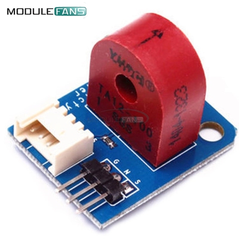 Analog Current Meter Module AC 5A Ammeter Electricity Sensor Module Board For Arduino Brick 5V I/O A12-100 Current Transformer ► Photo 1/2