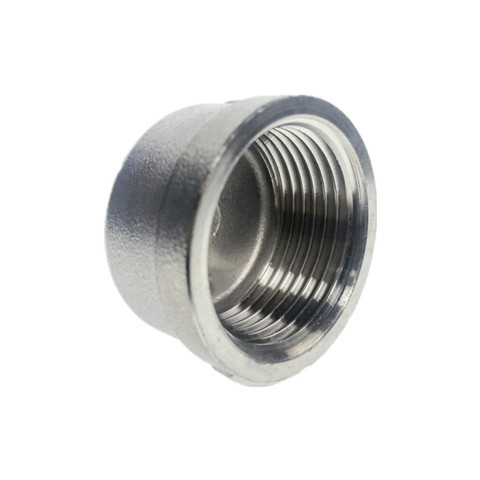 Cap Female Stainless Steel SS304 Threaded Pipe Fittings BSP ► Photo 1/4