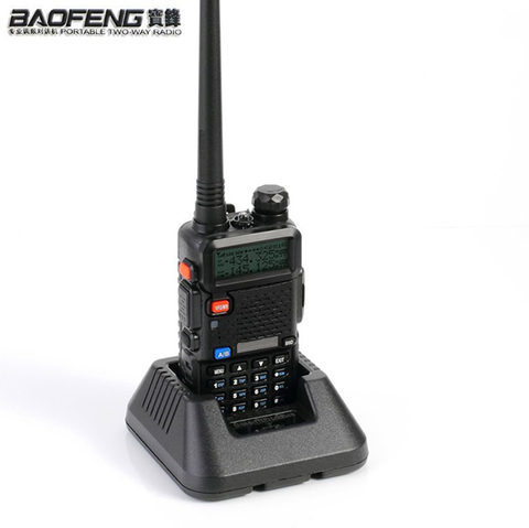 NEWEST Original Baofeng UV-5R HF transceiver UV 5R Bao Feng for UV5R Radio Portable UHF VHF Dual Band Dual Display WalkieTalkie ► Photo 1/6