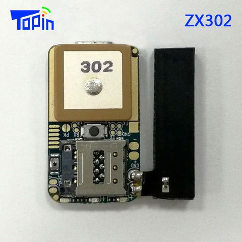 Topin ZX302 Smallest GPS locator Tracking GPRS GSM GPS LBS Locator Anti Lost SOS with Android IOS APP IOT chip 50pcs/lot 31*18mm ► Photo 1/6