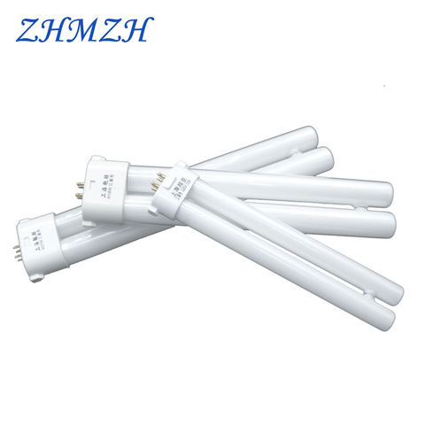 220V Party Four Needles Desk Lamp Tubes Eye-protection Lights 13W 18W 27W Square Four-pin Trichromatic Tube Fluorescent Lamps ► Photo 1/1