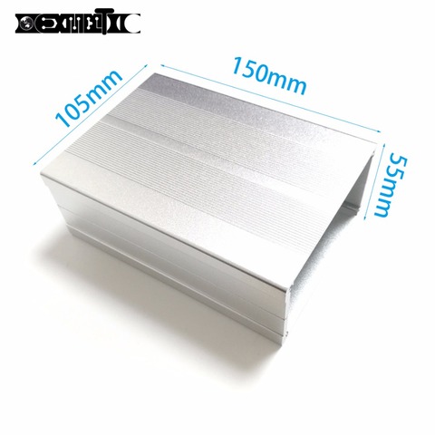 55*105*150mm Aluminum Enclosure Case desktop DIY PCB project box Electornics enclosure NEW ► Photo 1/1