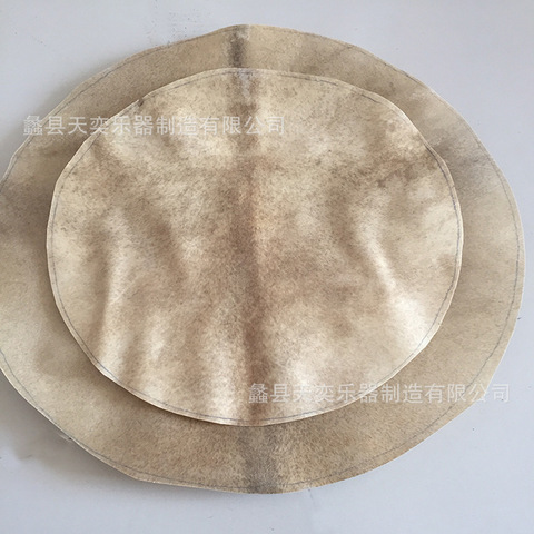 High-grade African drum drum tambourine 8 inch 10 inch 12 inch African tambourine original old goatskin color goatskin ► Photo 1/5