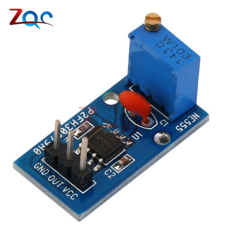 NE555 Adjustable Resistnce Frequency Pulse Generator Module For Arduino Smart Car 5V-12V Single Channel Output Module ► Photo 1/4