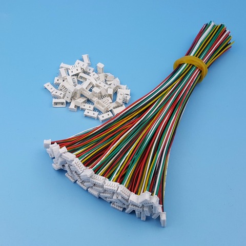 50Sets 5Pin Micro JST Pitch 1.25mm Single Head 15cm 28AWG Wire To Board Connector ► Photo 1/6