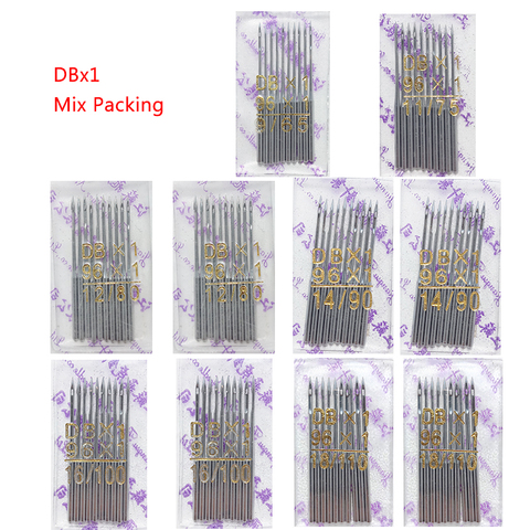 100pcs Sewing Needles DBX1 Mix Packing Compatible Suitable For All Brand Industrial Lockstitch Sewing Machine  JUKI  brother ► Photo 1/2