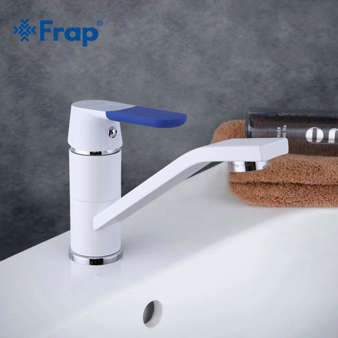 FRAP new modern brass bathroom basin faucet bath tap Cold and Hot Water Mixer 360 Rotating Multi Color hand cover f4534 ► Photo 1/6