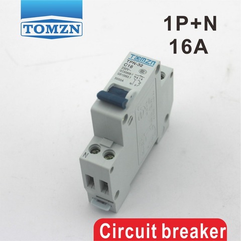 DPN 1P+N 16A Mini Circuit breaker MCB ► Photo 1/4