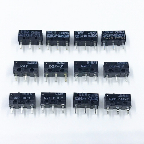 1Pcs original OMRON mouse micro switch D2FC-F-7N 10m 20m OF D2FC-F-K(50M) D2F D2F-F D2F-01 D2F-01L D2F-01FL D2F-01F-T D2F-F-3-7 ► Photo 1/6
