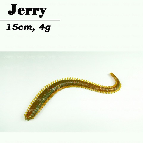 centipede fishing lure 5.8" Green Pumpkin 8PK Tackle Max The Zoom Centipede is the ultimate Carolina East Rain Centipede Millipede Soft
