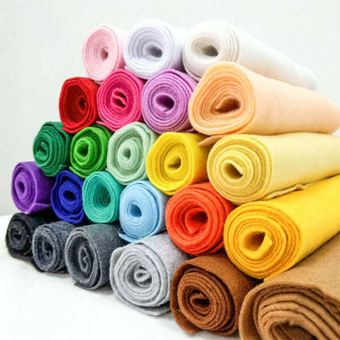 90*90cm Roll Soft Felt Fabric Non-woven Felt Fabric Sheet  DIY Sewing Dolls Crafts Accessories Material 1.4mm Thick BY THE Yard ► Photo 1/6