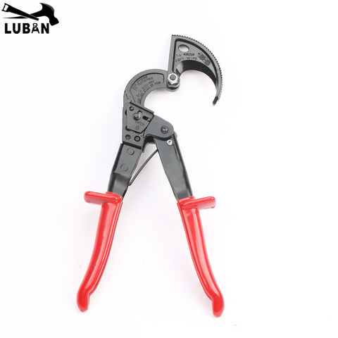 Hand Plier Red HS-325A 240mm Hand Ratchet Cable Cutter Plier, Ratchet Wire Cutter Plier, Hand Tool ► Photo 1/6