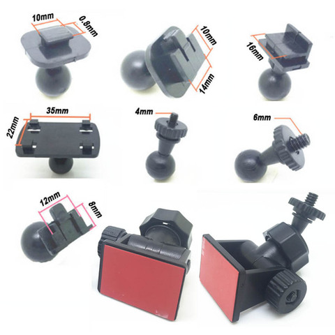 7 Types Ball Interface Choose Car Mount for Camera Holder DVR DV GPS Holder Car DVR Mini Car Holder Adhesive Base Tripod Holder ► Photo 1/6