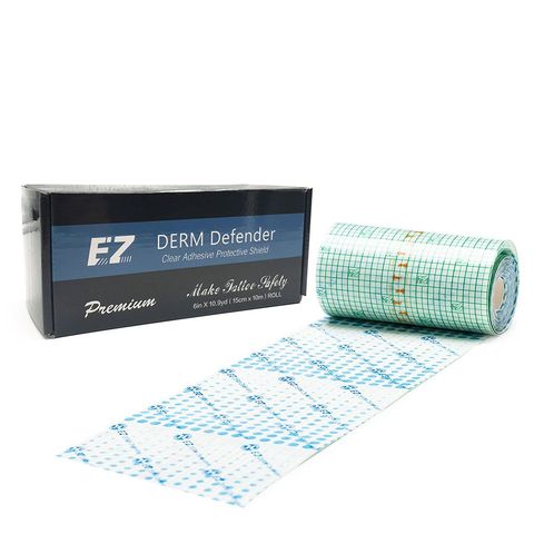 EZ  Premium /Regular Derm Defender Tattoo Clear Adhesive Protective Shield Protective Tattoo Film Aftercare Tattoo Supply ► Photo 1/6