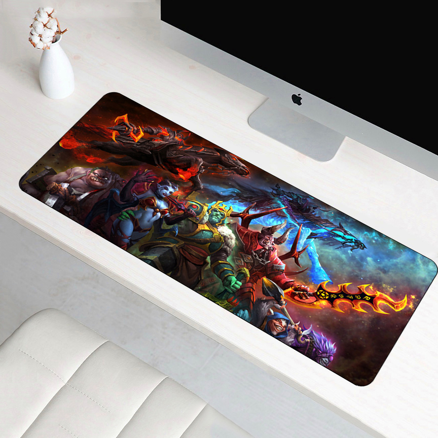 Arrr Thin Pictoral Plastic Mouse Pad Mat BadgeBeast 