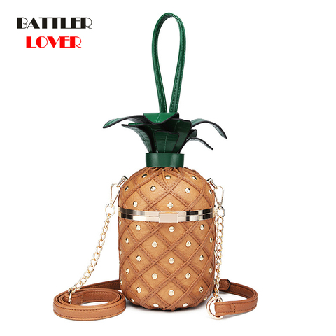 Pineapple Shape Bags for Women 2022 Bags Women Handbag Bolsa Feminina Shoulder Messenger Bag Luxury Handbags Women Bag Designer ► Photo 1/6