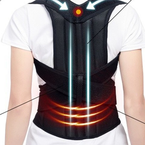 Humpback Correction Back Brace Spine Back Orthosis Scoliosis Lumbar Support Spinal Curved Orthosis Fixation Posture corrector ► Photo 1/6