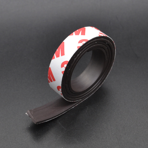 1Meters self Adhesive Flexible Magnetic Strip 1M Rubber Magnet