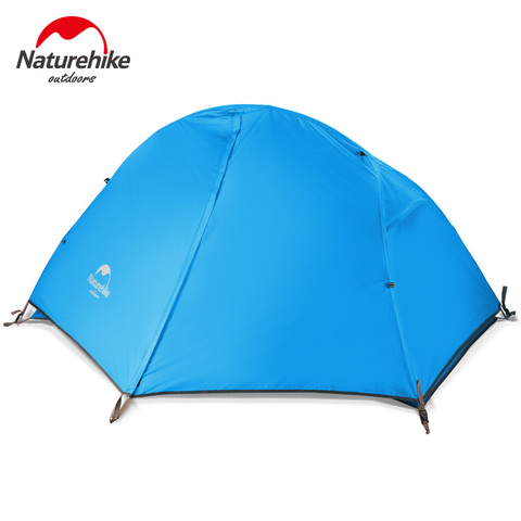 Naturehike Portable Ultralight Outdoor Camping Cycling Double Layers Waterproof 210T/20D Nylon Tents For 1 Person Nature Hike ► Photo 1/6