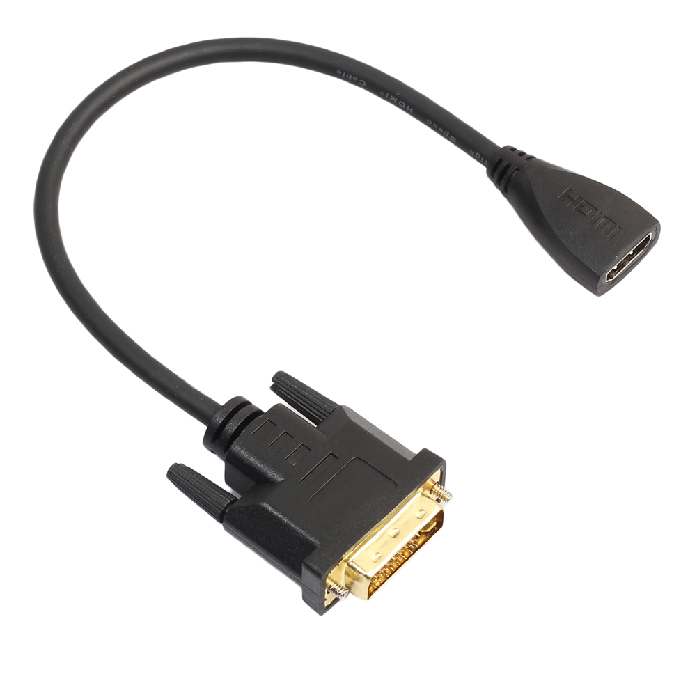 1M 2M 3M 5M 10M Gold Plated DVI-D 24+1 pin Male to HDMI Digital Cable Plasmas HD