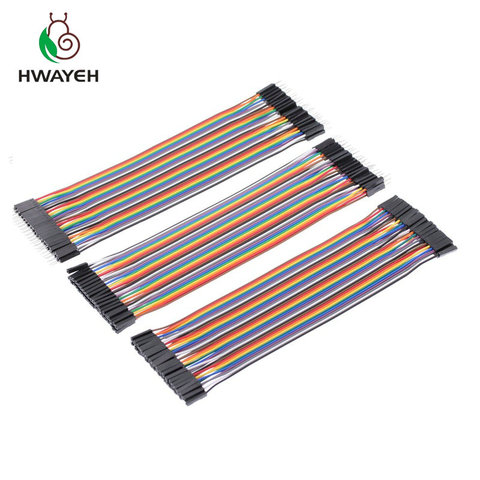 120pcs 30cm male to male + male to female and female to female DuPont cable line Jumper Connector Breadboard for arduino R3 kit ► Photo 1/6