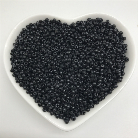 2mm 3mm 4mm Black Charm Czech Glass Seed Beads For Jewelry Making DIY Bracelet Necklace Accessories ► Photo 1/2